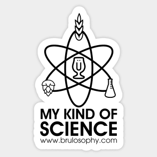 My Kind Of Science (Dark) Sticker